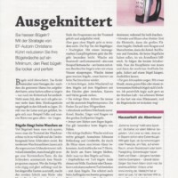 Ausgeknittert